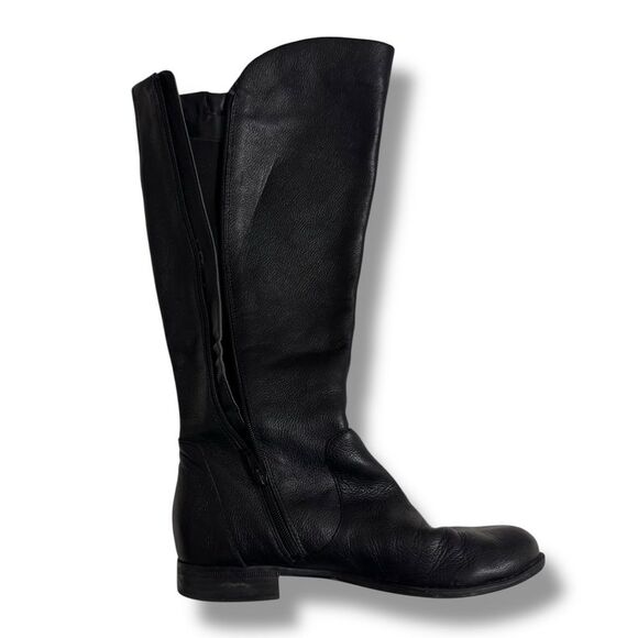 Naturalizer Jinnie Black Tassel Knee High Riding Boots Size 8.5 - Picture 3 of 11